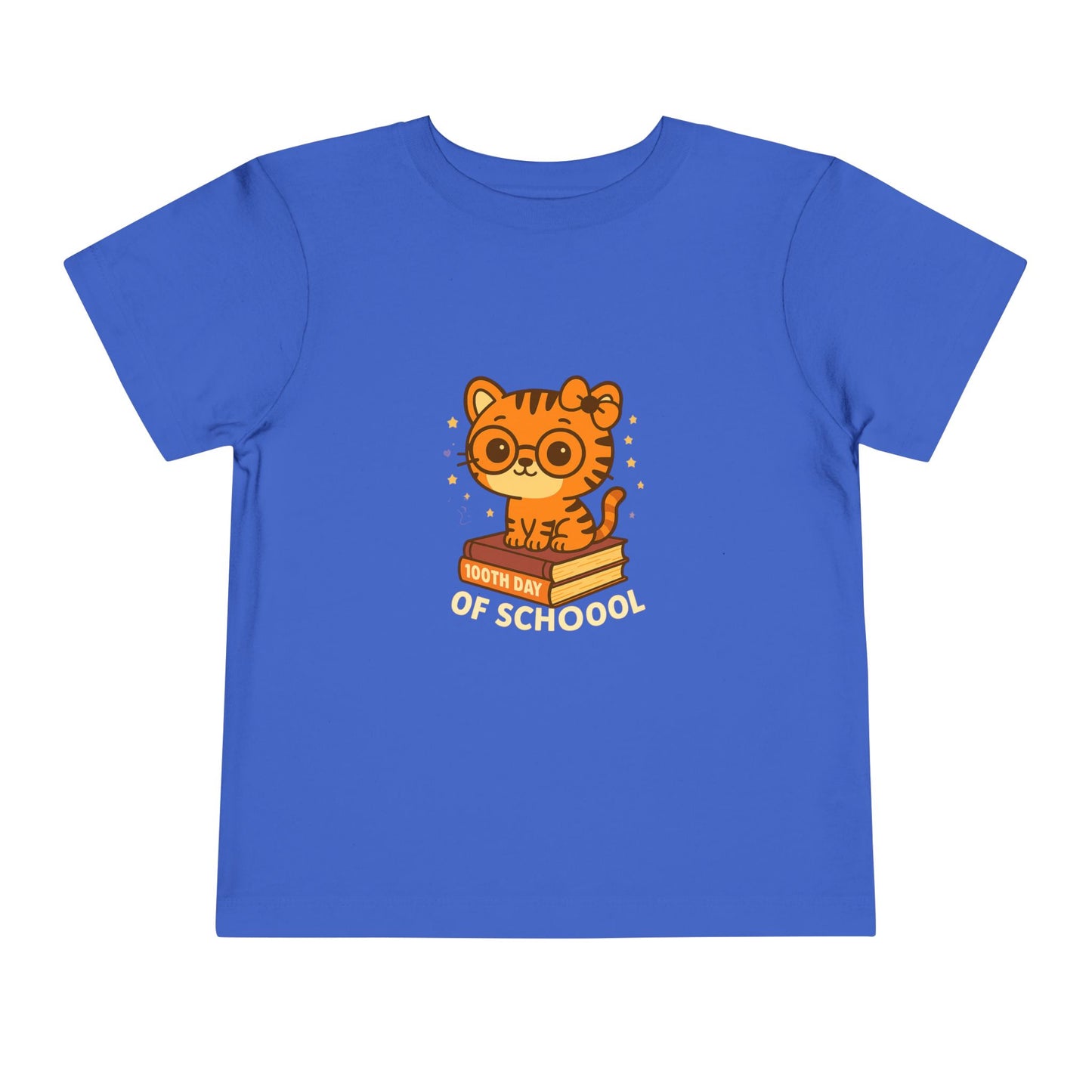 100th Day of School Tiger Spirit Tee – Cute Back-to-School Pride Shirt for Kids