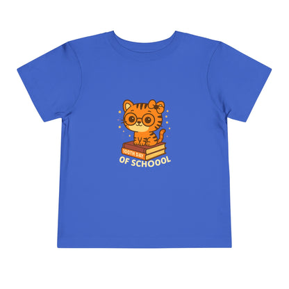 100th Day of School Tiger Spirit Tee – Cute Back-to-School Pride Shirt for Kids