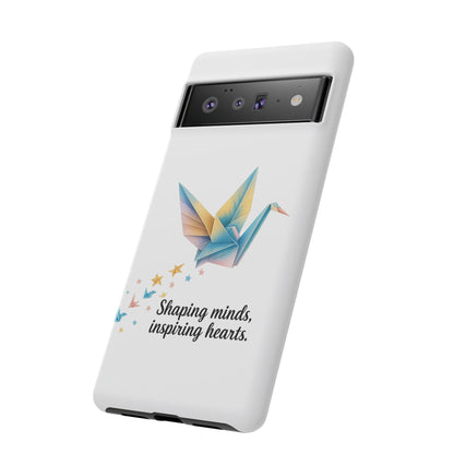 Phone Case: Inspirational Origami Crane Design, Unique Cell Cover, Motivational Gift, Custom Phone Protector, Perfect for Students & [...]