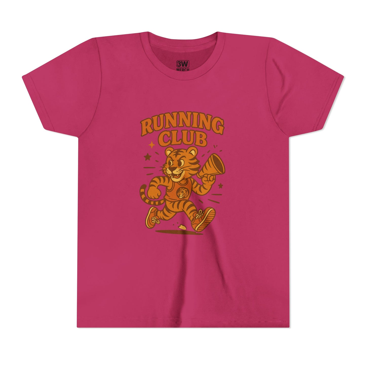 Youth Running Club Tee, Sporty Kids T-Shirt, Activewear for Boys & Girls, Perfect Gift for Young Athletes, Cute Running Shirt
