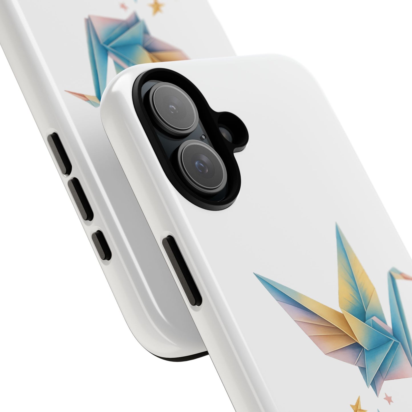 Phone Case: Inspirational Origami Crane Design, Unique Cell Cover, Motivational Gift, Custom Phone Protector, Perfect for Students & [...]