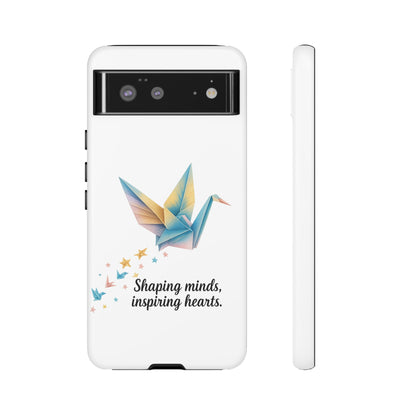 Phone Case: Inspirational Origami Crane Design, Unique Cell Cover, Motivational Gift, Custom Phone Protector, Perfect for Students & [...]