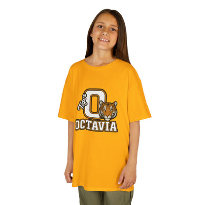 Personalized Tiger Mascot T-Shirt – Custom Name Varsity Style School Spirit Tee, Sports Team Pride Shirt, Gift for Kids & Adults