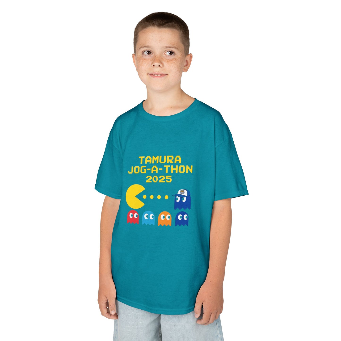 Custom Tamura Jog-A-Thon 2025 Retro PAC-MAN Shirt | School Spirit Tee | Race Day Fundraiser T-Shirt | Unisex Graphic Tee