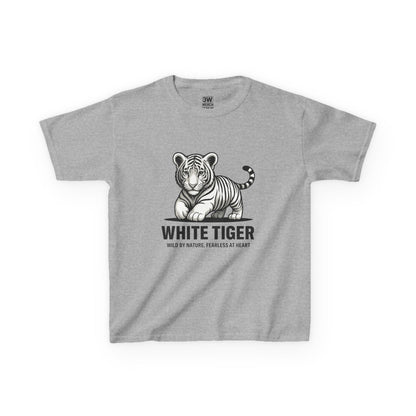 White tiger kids t-shirt