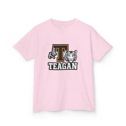 Personalized Kids Tiger Tee | Cool Animal Shirt | Perfect for Gifts, Birthdays, School Events, Weekend Wear