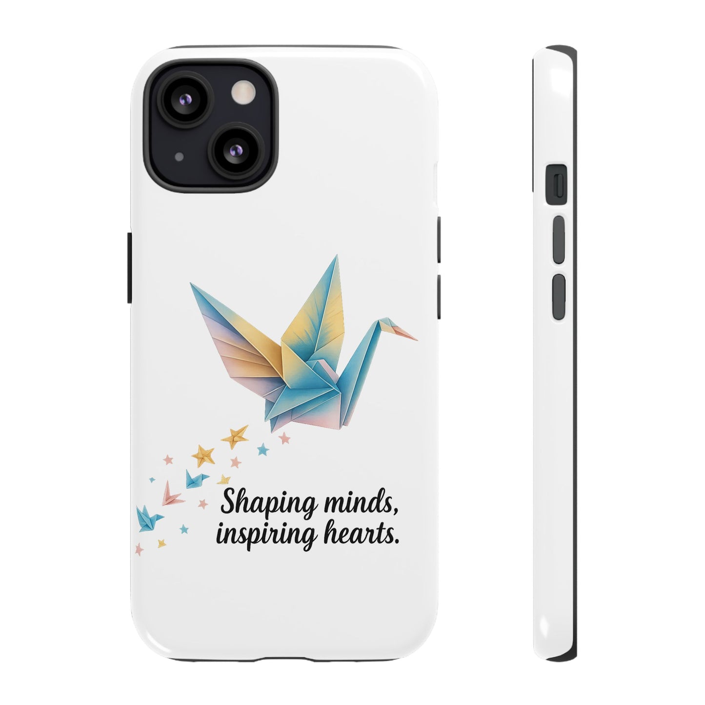 Phone Case: Inspirational Origami Crane Design, Unique Cell Cover, Motivational Gift, Custom Phone Protector, Perfect for Students & [...]