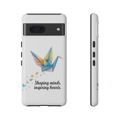 Phone Case: Inspirational Origami Crane Design, Unique Cell Cover, Motivational Gift, Custom Phone Protector, Perfect for Students & [...]