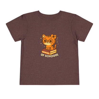 100th Day of School Tiger Spirit Tee – Cute Back-to-School Pride Shirt for Kids