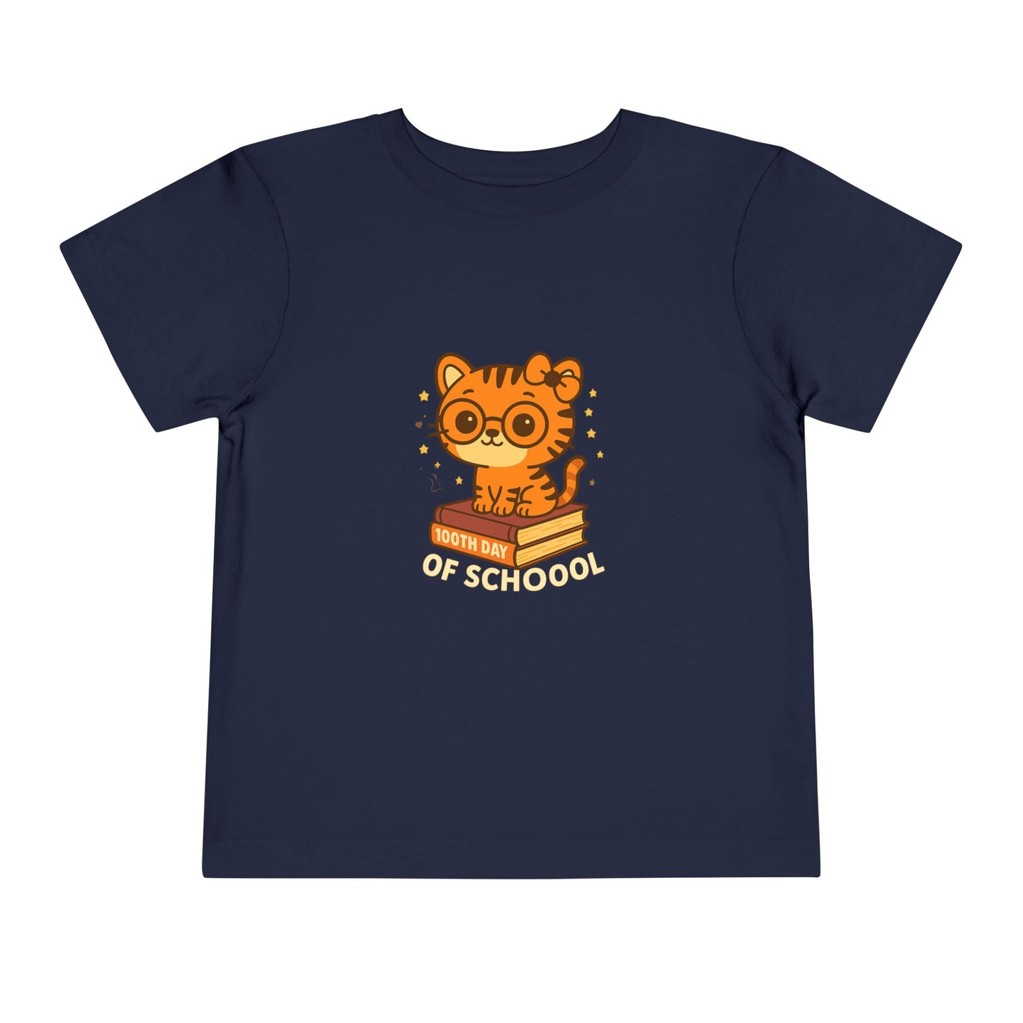 100th Day of School Tiger Spirit Tee – Cute Back-to-School Pride Shirt for Kids