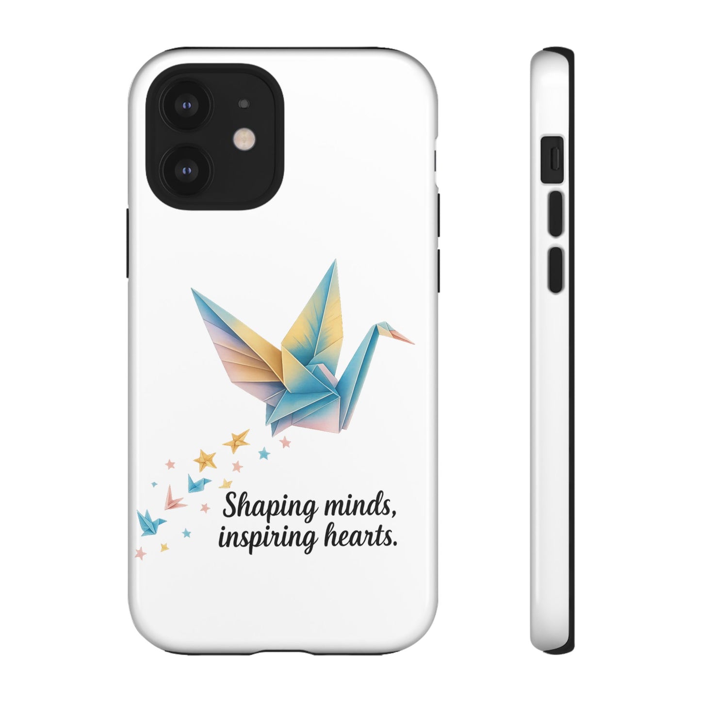 Phone Case: Inspirational Origami Crane Design, Unique Cell Cover, Motivational Gift, Custom Phone Protector, Perfect for Students & [...]