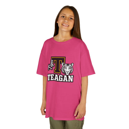 Personalized Kids Tiger Tee | Cool Animal Shirt | Perfect for Gifts, Birthdays, School Events, Weekend Wear