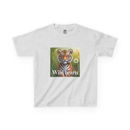 Wild Hearts Kids Tee - Fun Cotton Shirt for Young Adventurers, Birthday Gift, Animal Lover Apparel, Everyday Wear