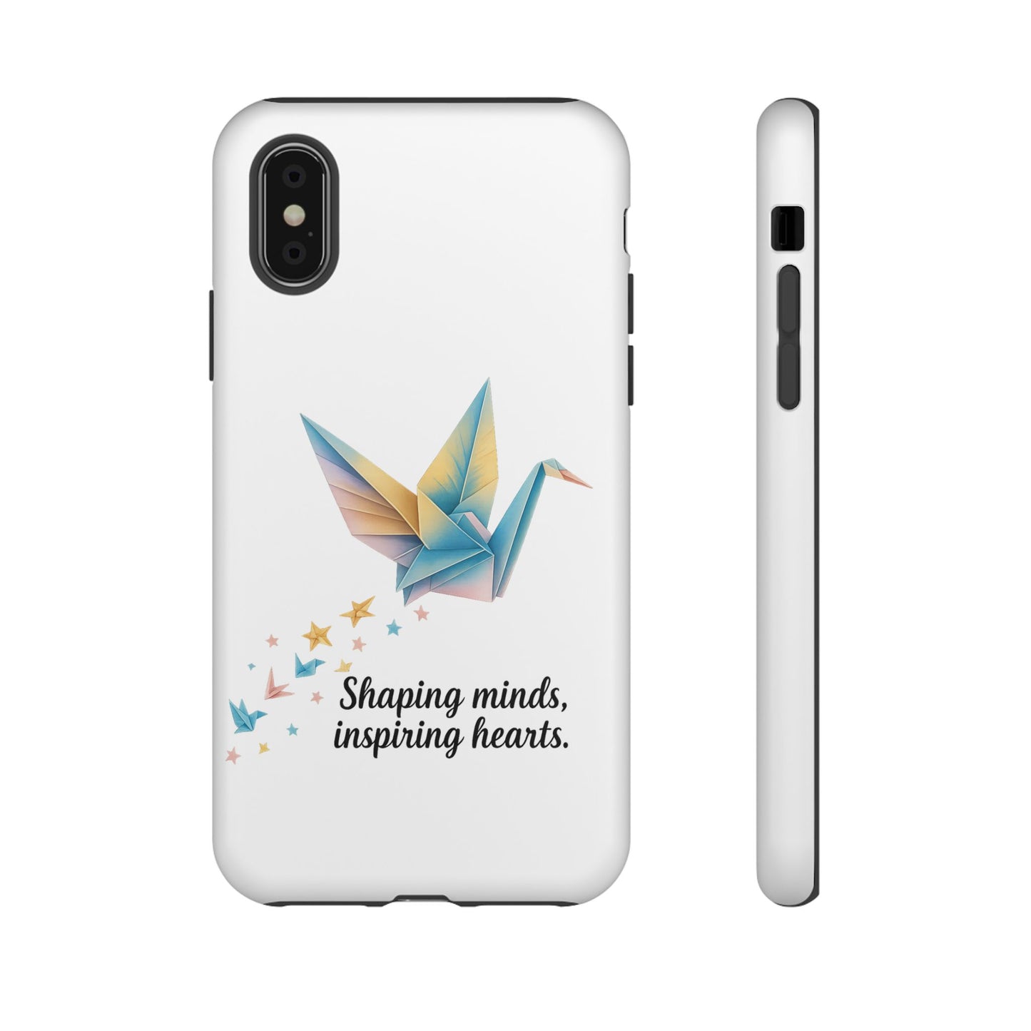 Phone Case: Inspirational Origami Crane Design, Unique Cell Cover, Motivational Gift, Custom Phone Protector, Perfect for Students & [...]