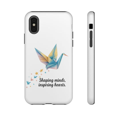 Phone Case: Inspirational Origami Crane Design, Unique Cell Cover, Motivational Gift, Custom Phone Protector, Perfect for Students & [...]