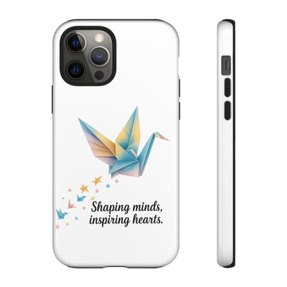 Phone Case: Inspirational Origami Crane Design, Unique Cell Cover, Motivational Gift, Custom Phone Protector, Perfect for Students & [...]