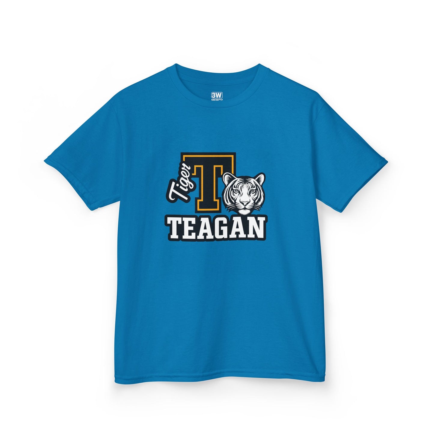 Personalized Kids Tiger Tee | Cool Animal Shirt | Perfect for Gifts, Birthdays, School Events, Weekend Wear