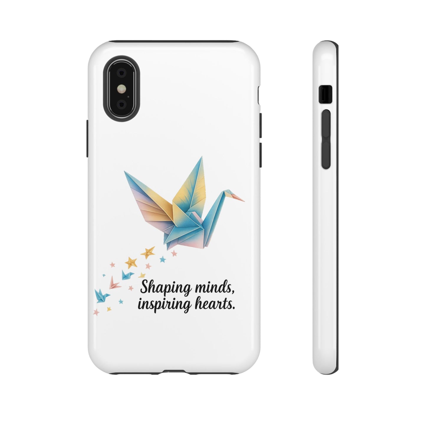 Phone Case: Inspirational Origami Crane Design, Unique Cell Cover, Motivational Gift, Custom Phone Protector, Perfect for Students & [...]