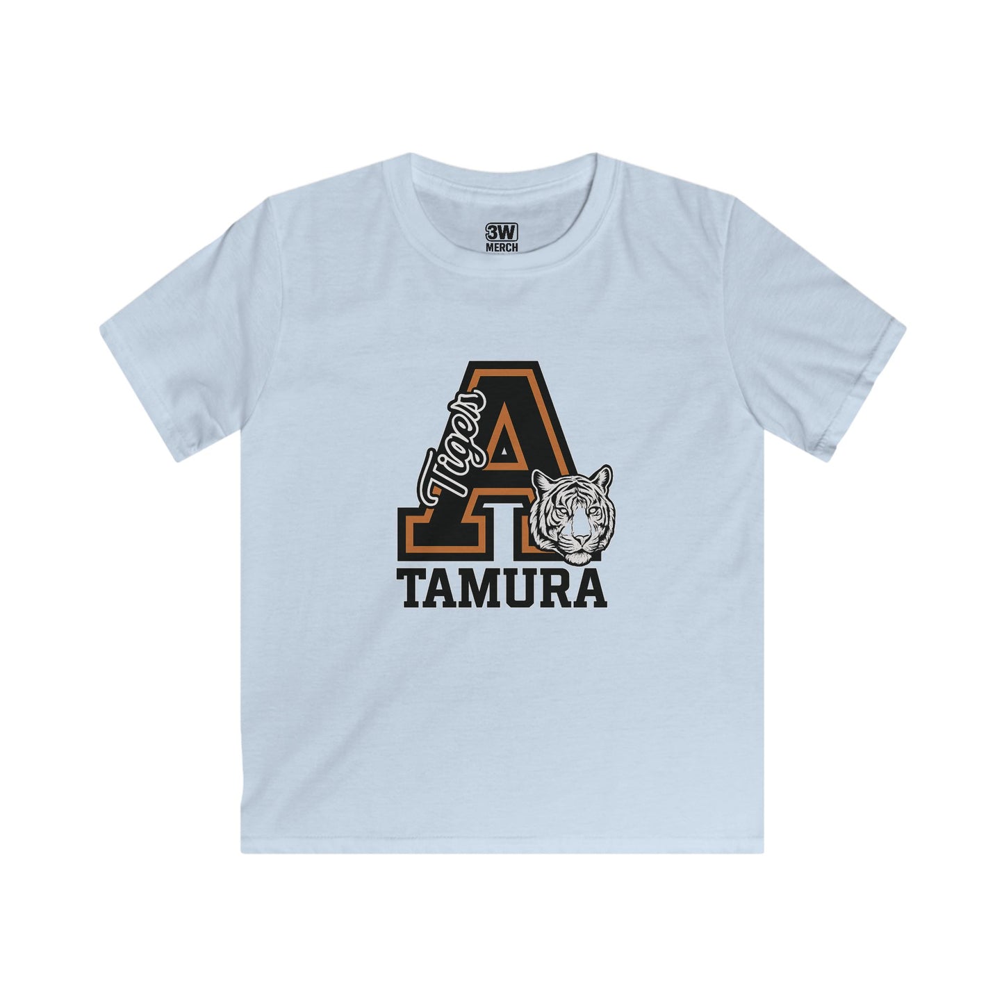 Personalized Tigers Mascot T-Shirt - A+ Custom Spirit Wear for Kids - Back to School