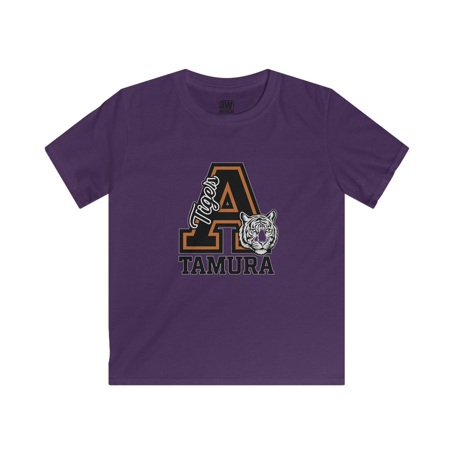 Personalized Tigers Mascot T-Shirt - A+ Custom Spirit Wear for Kids - Back to School