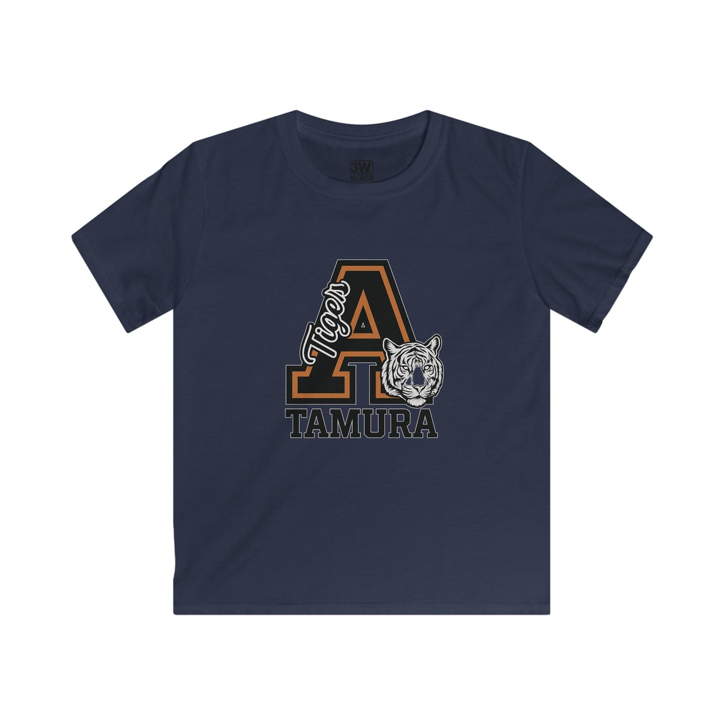 Personalized Tigers Mascot T-Shirt - A+ Custom Spirit Wear for Kids - Back to School