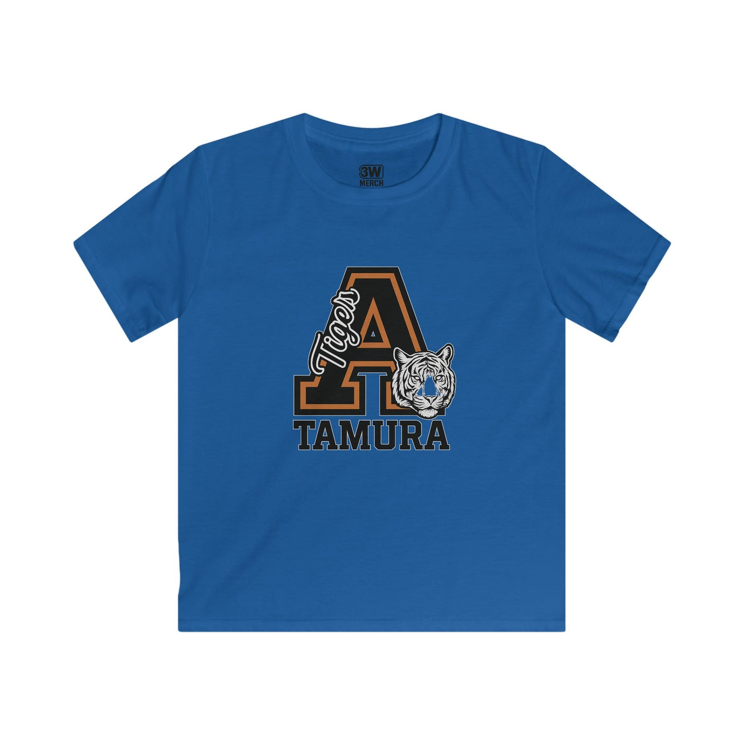 Personalized Tigers Mascot T-Shirt - A+ Custom Spirit Wear for Kids - Back to School
