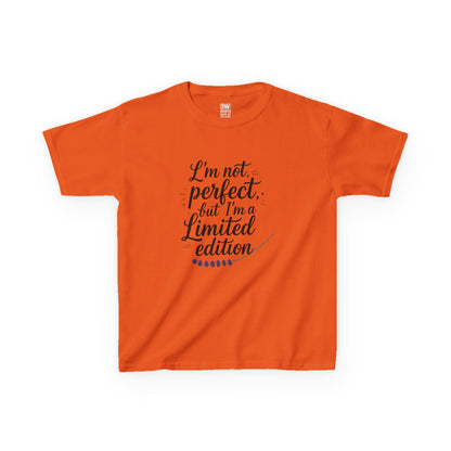 Limited Edition Kids Tee - I'm Not Perfect, Kids T-Shirt, Birthday Gift, Unique Gift for Kids, Fun Casual Wear, Limited Edition T-Shirt