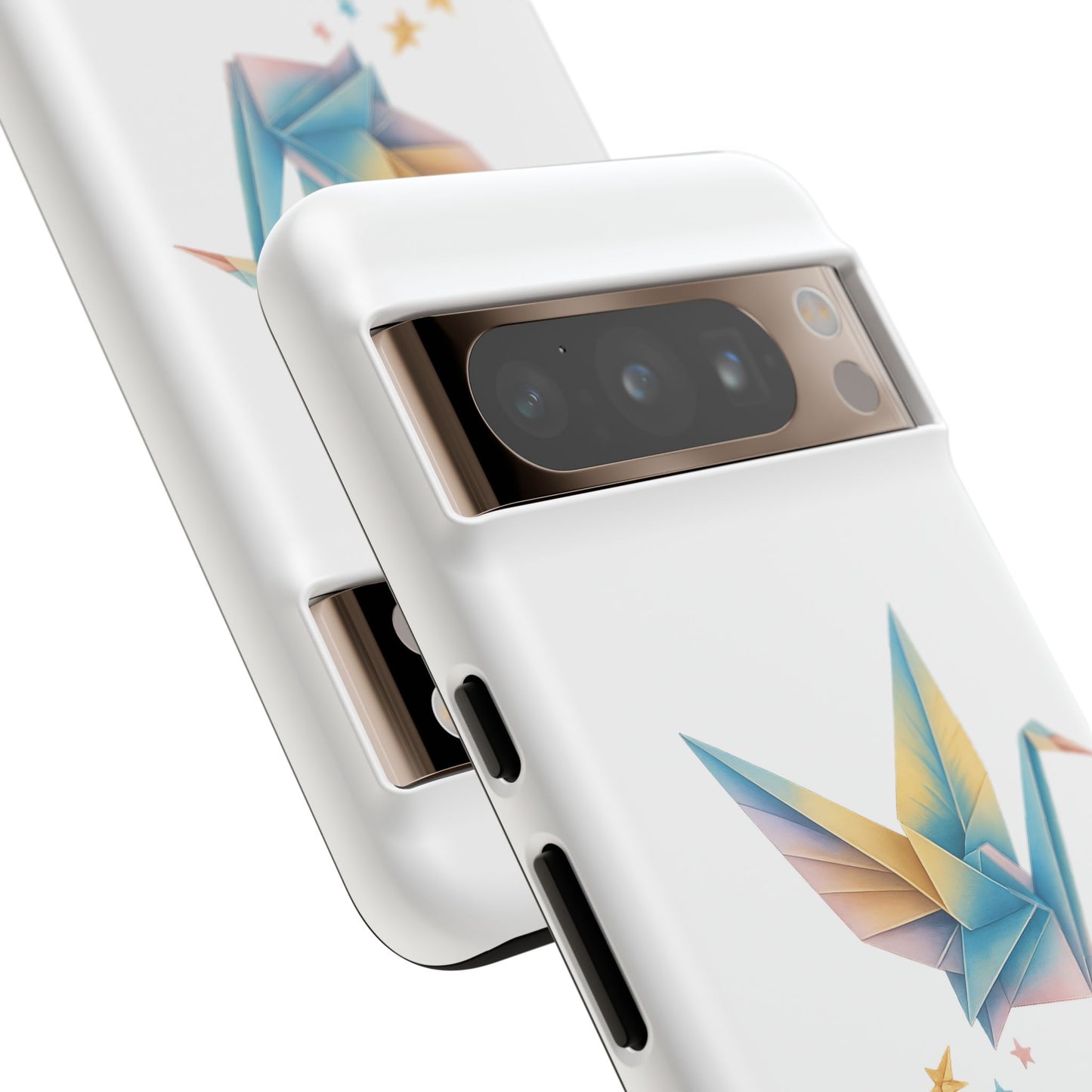 Phone Case: Inspirational Origami Crane Design, Unique Cell Cover, Motivational Gift, Custom Phone Protector, Perfect for Students & [...]