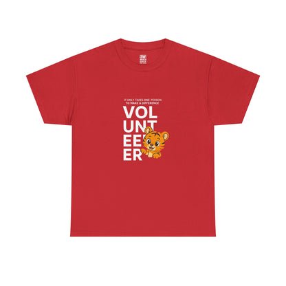 Volunteer Tiger T-Shirt, Super Soft, Customizable, garment-dyed