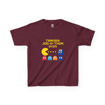 Custom Tamura Jog-A-Thon 2025 Retro PAC-MAN Shirt | School Spirit Tee | Race Day Fundraiser T-Shirt | Unisex Graphic Tee