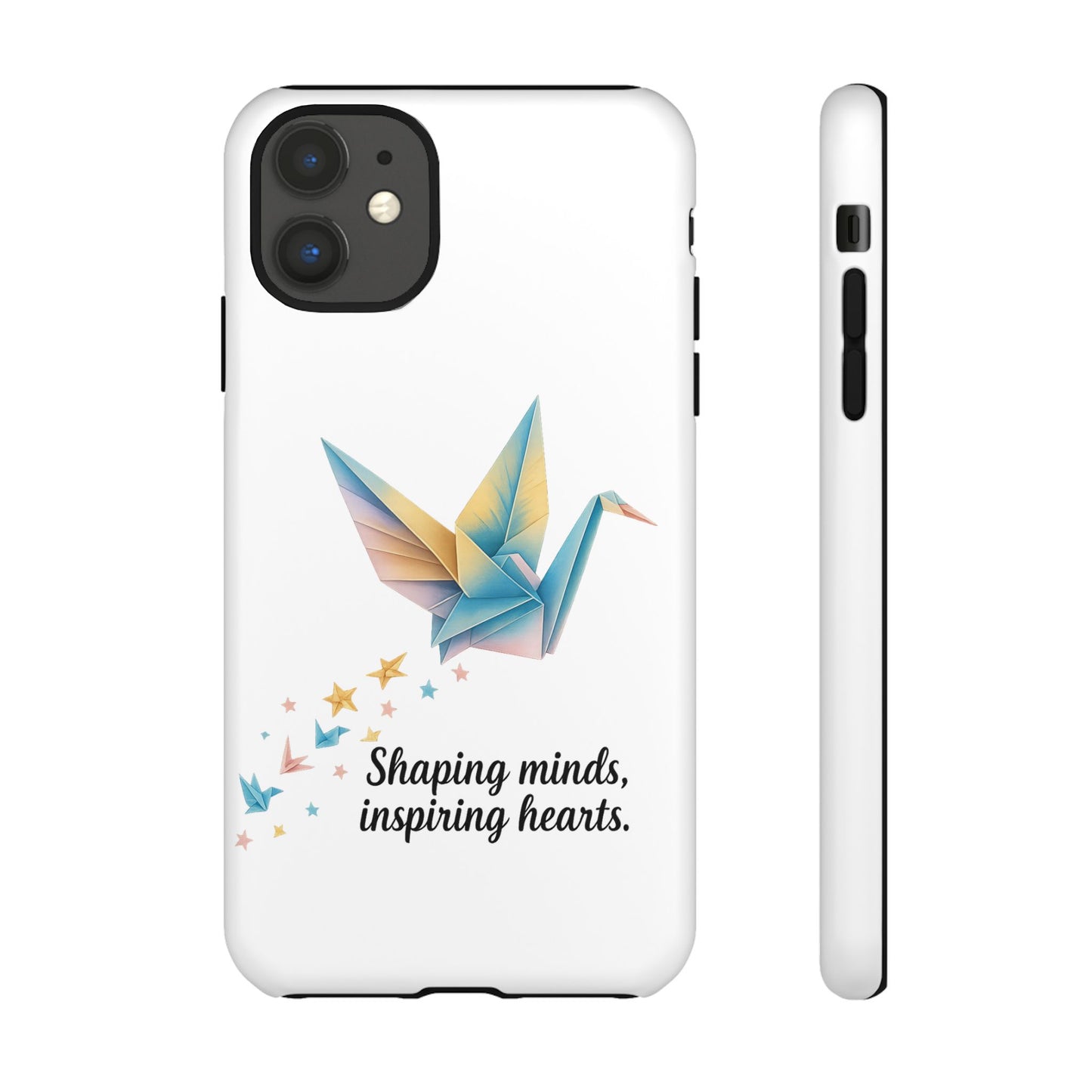 Phone Case: Inspirational Origami Crane Design, Unique Cell Cover, Motivational Gift, Custom Phone Protector, Perfect for Students & [...]