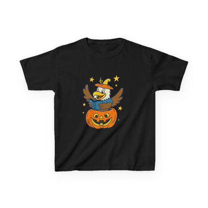 Kids Tee - Cute Eagle Halloween Pumpkin Shirt – Reading Eagle Jack-O’-Lantern Tee