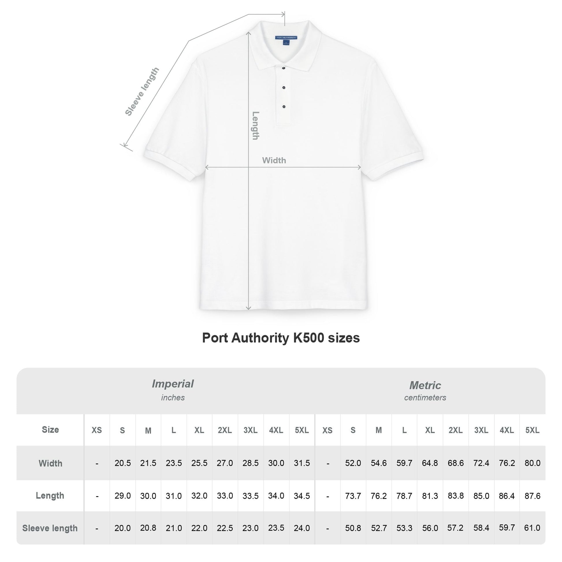 Embroidered crest polo shirt with flat knit collar, metal buttons, and breathable lightweight pique fabric