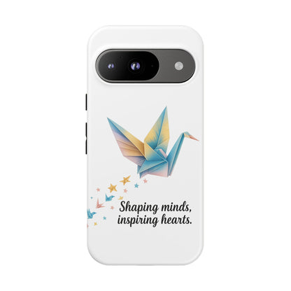 Phone Case: Inspirational Origami Crane Design, Unique Cell Cover, Motivational Gift, Custom Phone Protector, Perfect for Students & [...]
