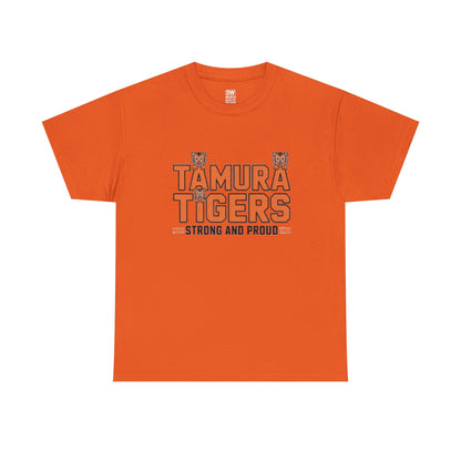 Adult Tiger Print Unisex Tee - Tamura Tigers Design
