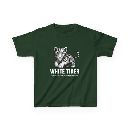 White tiger kids t-shirt