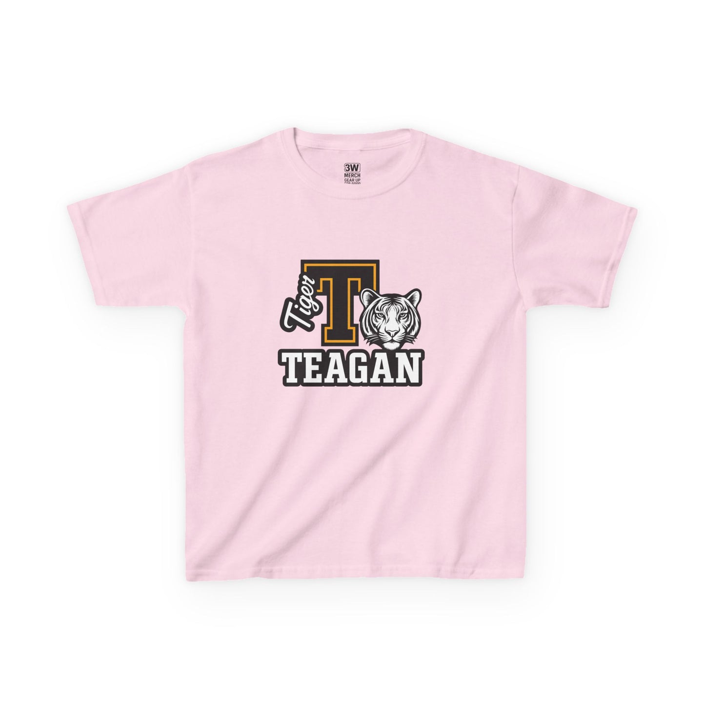 Personalized Kids Tiger Tee | Cool Animal Shirt | Perfect for Gifts, Birthdays, School Events, Weekend Wear