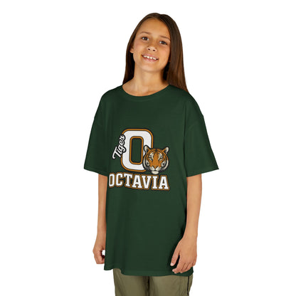 Personalized Tiger Mascot T-Shirt – Custom Name Varsity Style School Spirit Tee, Sports Team Pride Shirt, Gift for Kids & Adults