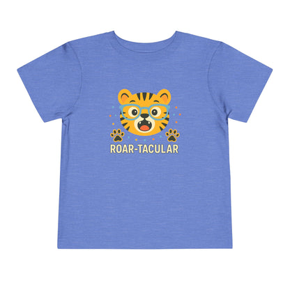 Roar-tacular Toddler Tee, Cute Kids T-Shirt, Animal Lover Gift, Fun Summer Apparel, Birthday Outfit, Playful Casual Wear