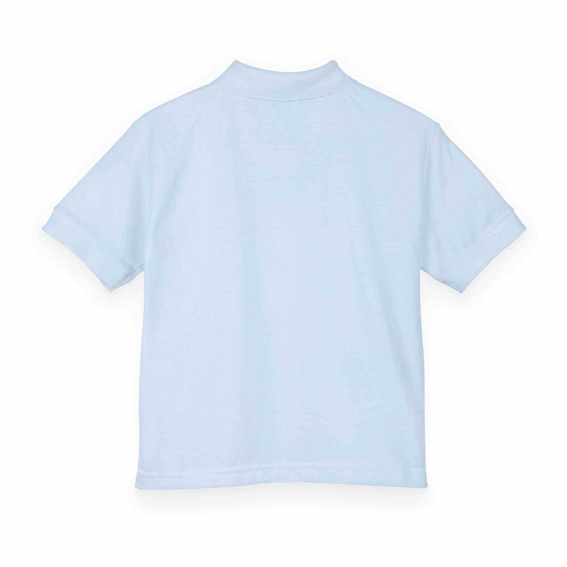 Eric's Piano School youth polo shirt in DryBlend fabric, designed for active kids with moisture-wicking, durable 50/50 cotton-poly blend and a neat school uniform look