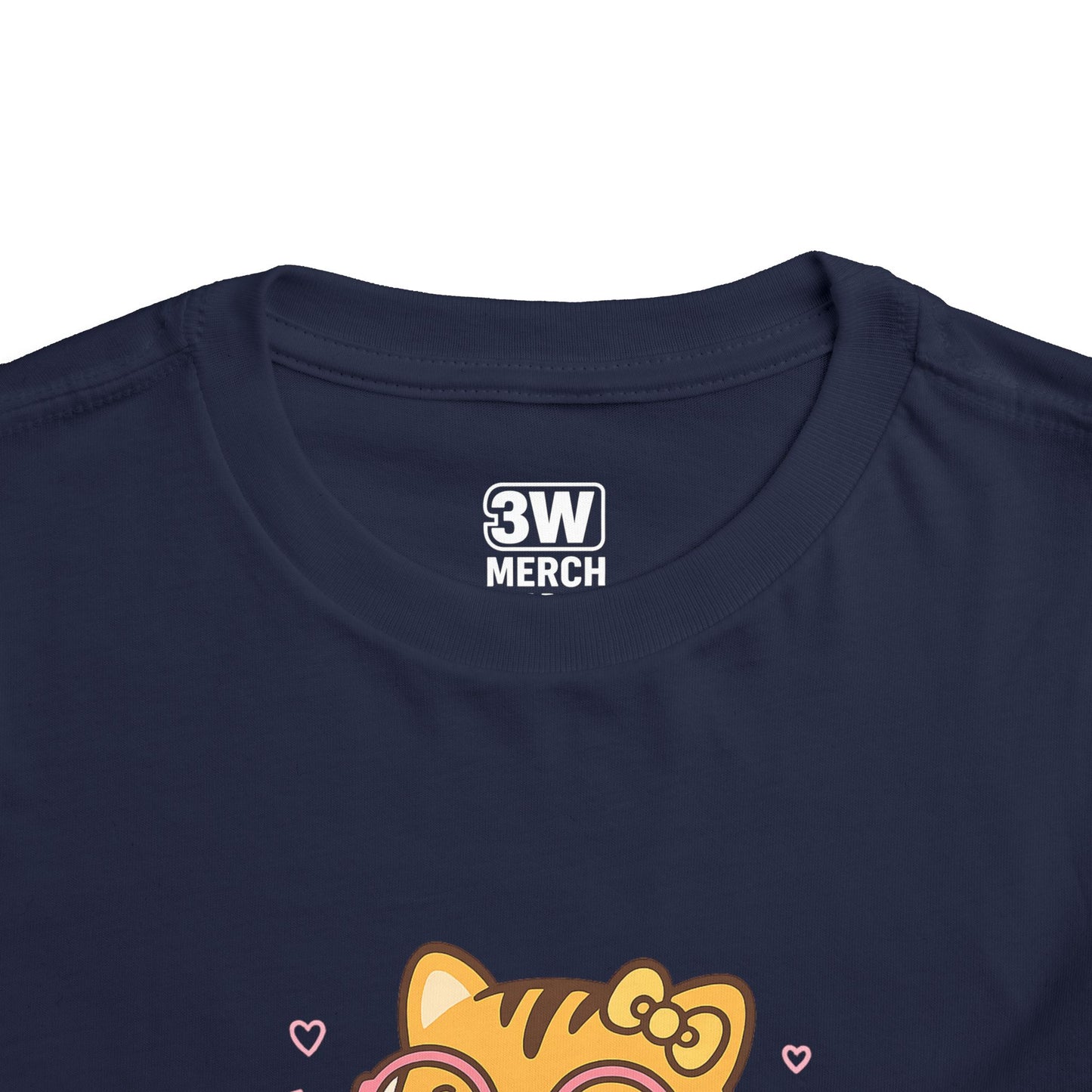 Cute Tiger Pride Toddler Tee, Kids' Short Sleeve Shirt, Animal Lover Gift, Back to School, Birthday Celebration