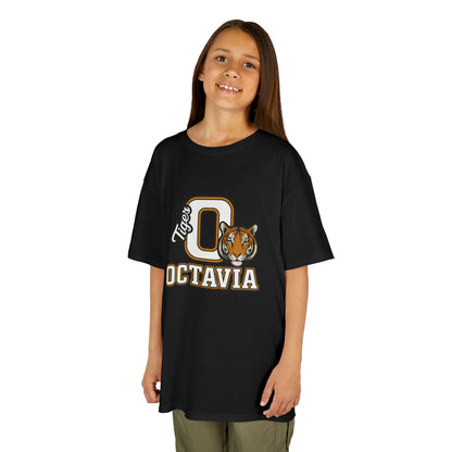Personalized Tiger Mascot T-Shirt – Custom Name Varsity Style School Spirit Tee, Sports Team Pride Shirt, Gift for Kids & Adults
