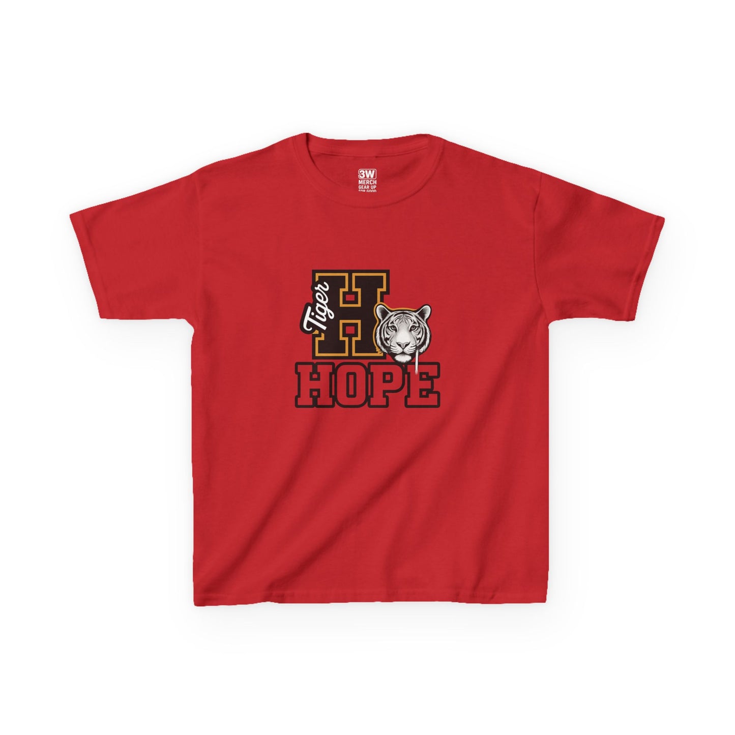 Tiger Hope Kids Tee, Fun Children's Shirt, Supportive Tiger Graphic Tee, Perfect for Birthdays, School Events, Youth Apparel