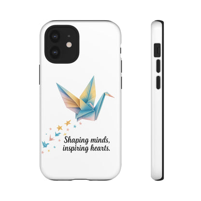 Phone Case: Inspirational Origami Crane Design, Unique Cell Cover, Motivational Gift, Custom Phone Protector, Perfect for Students & [...]