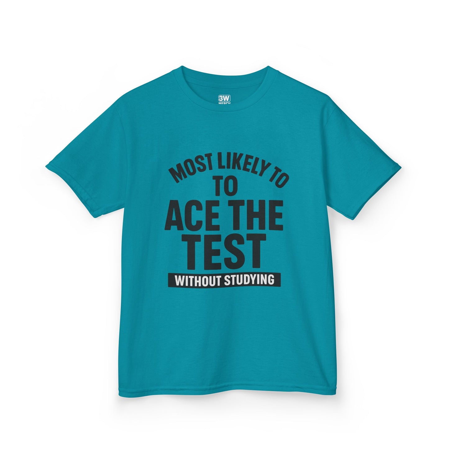 Most Likely to Ace the Test Kids Tee, Motivational Kids Shirt, Back to School Gift, Funny Teacher Gift, Classroom Humor T-Shirt