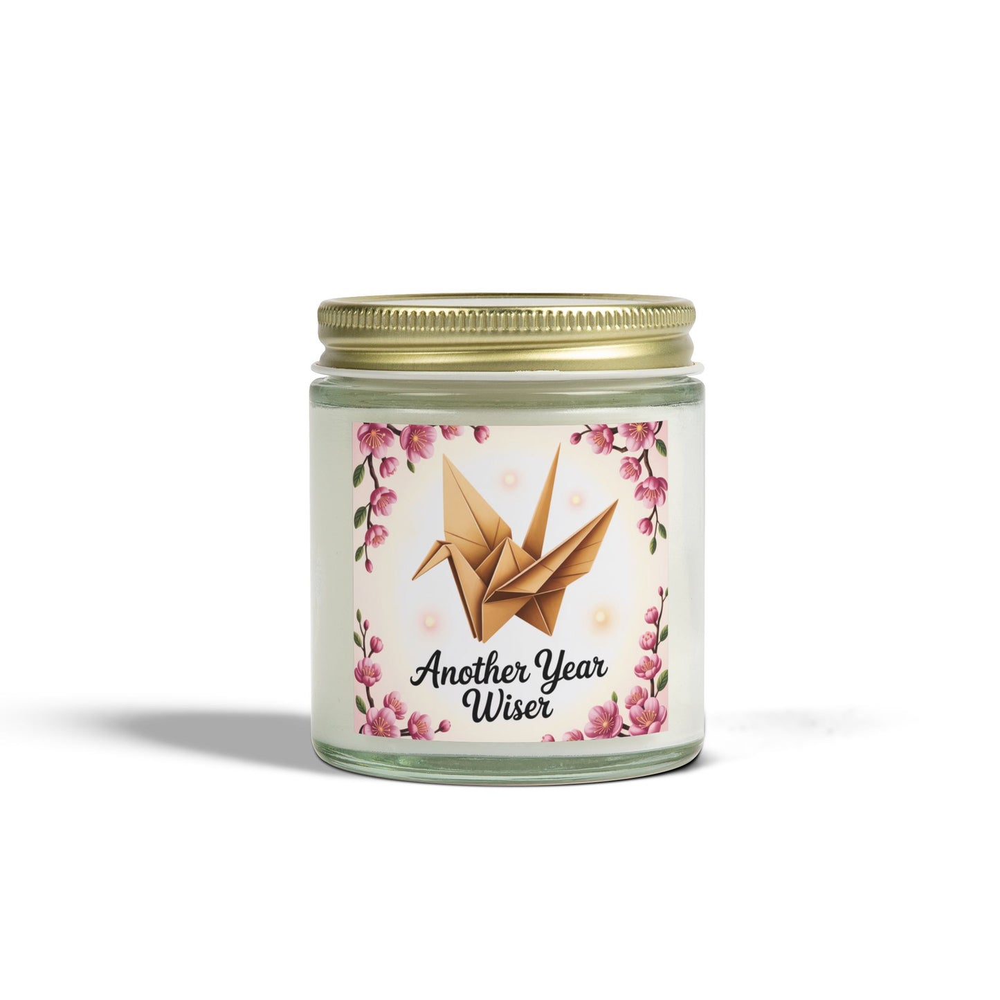 Scented Candle - Another Year Wiser, Custom Birthday Gift, Relaxing Aromatherapy, Home Decor, Unique Candle Favor