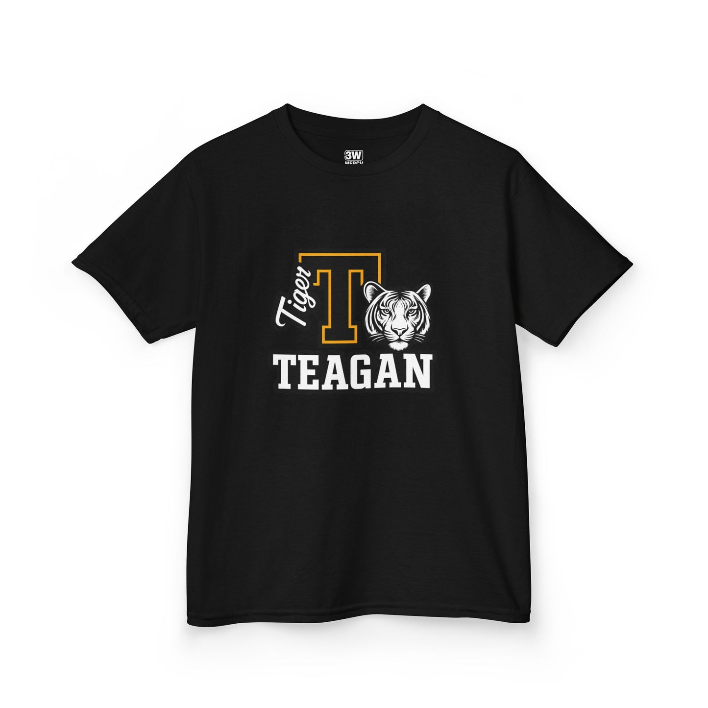 Personalized Kids Tiger Tee | Cool Animal Shirt | Perfect for Gifts, Birthdays, School Events, Weekend Wear