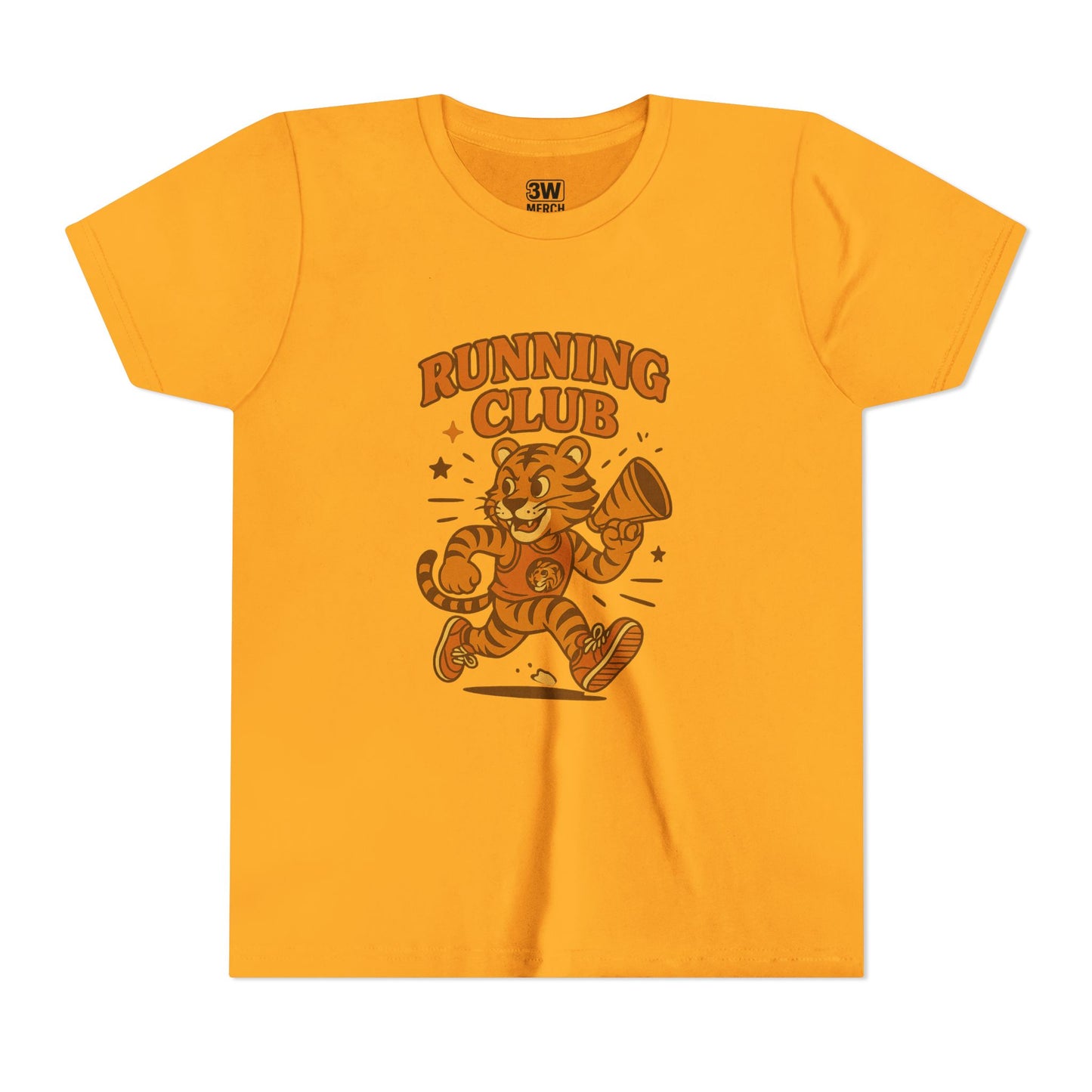 Youth Running Club Tee, Sporty Kids T-Shirt, Activewear for Boys & Girls, Perfect Gift for Young Athletes, Cute Running Shirt