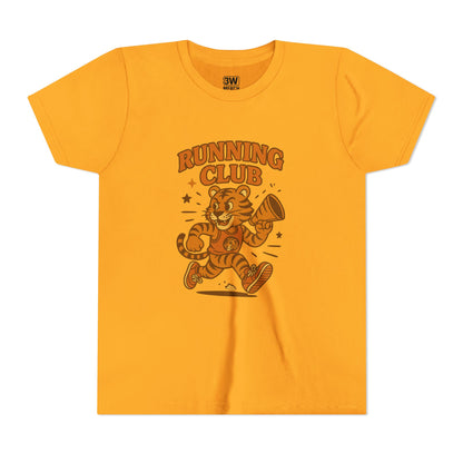 Youth Running Club Tee, Sporty Kids T-Shirt, Activewear for Boys & Girls, Perfect Gift for Young Athletes, Cute Running Shirt