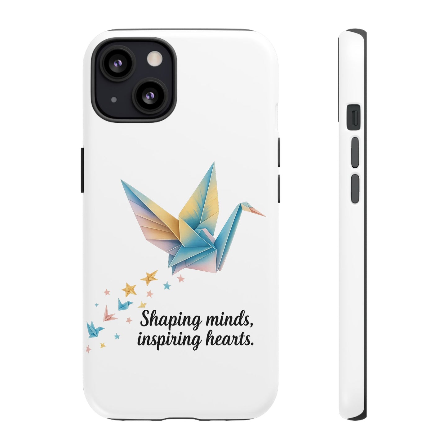 Phone Case: Inspirational Origami Crane Design, Unique Cell Cover, Motivational Gift, Custom Phone Protector, Perfect for Students & [...]